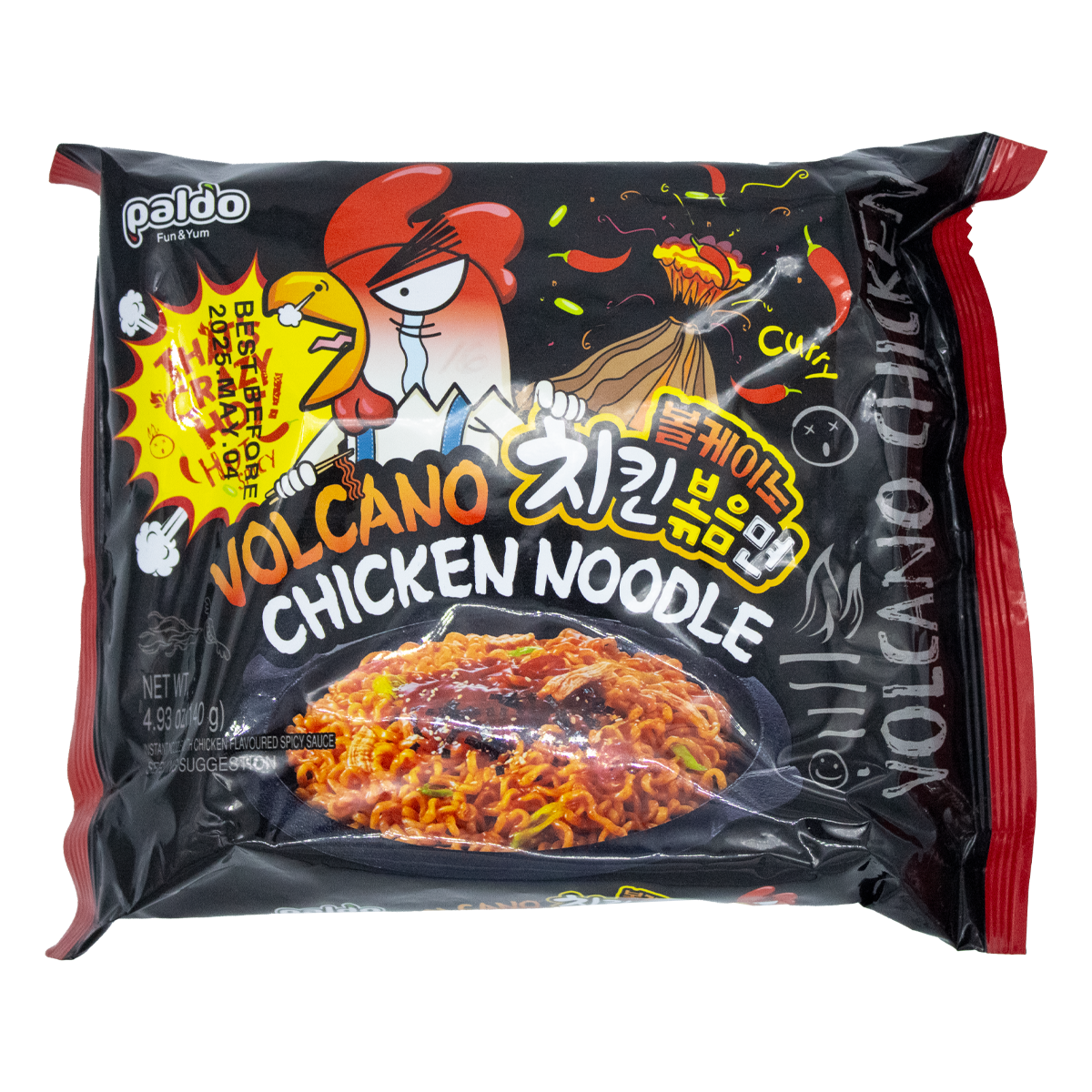 Volcano Chicken Noodle 140gr 16pz - Imagen 2