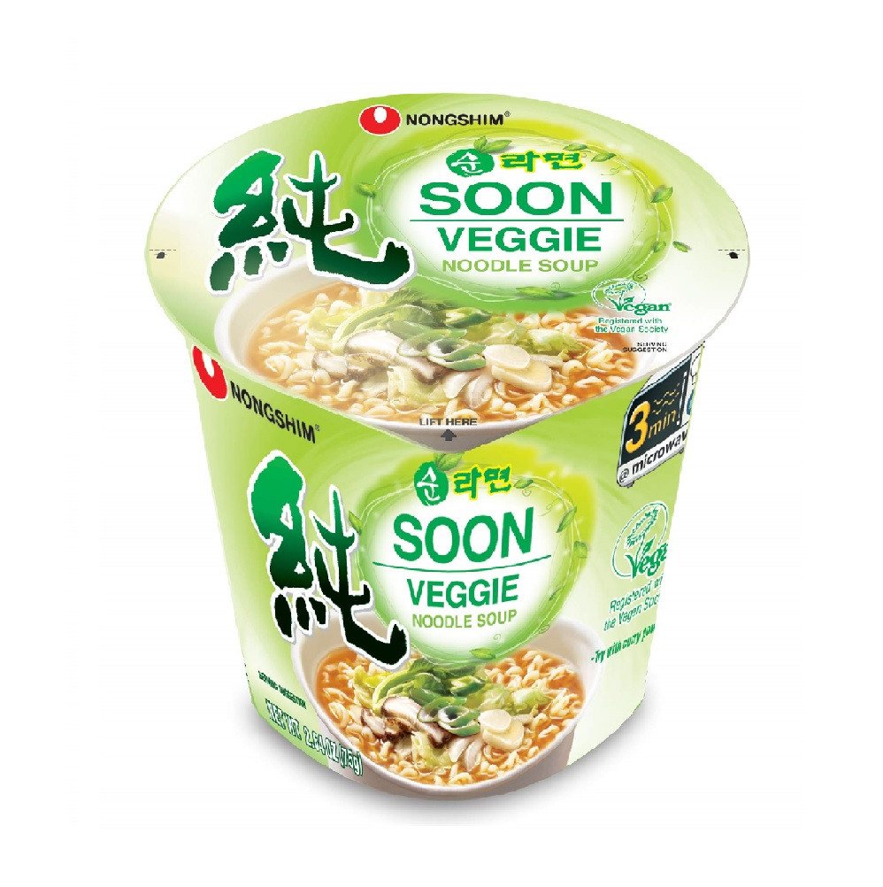 Nongshim Soon Veggie Noodle 75gr 6pz - Image 4