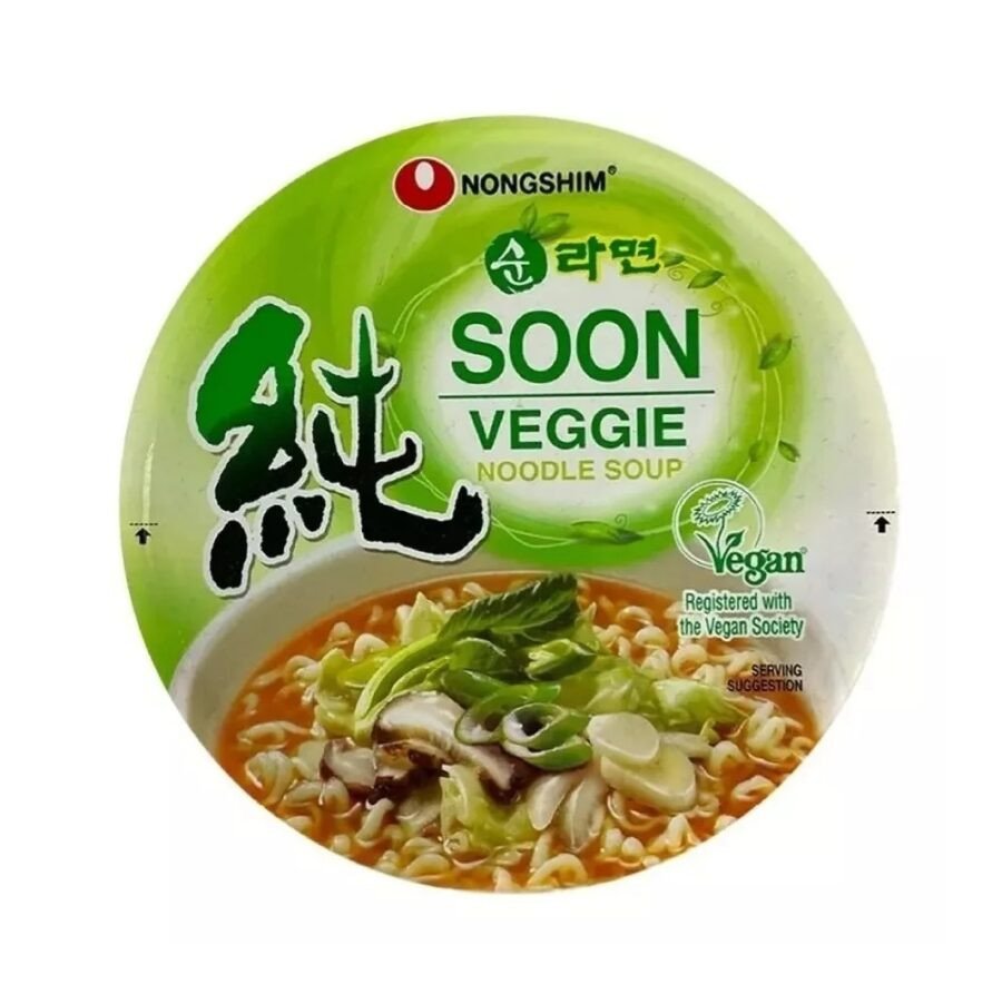 Nongshim Soon Veggie Noodle 75gr 6pz - Image 3