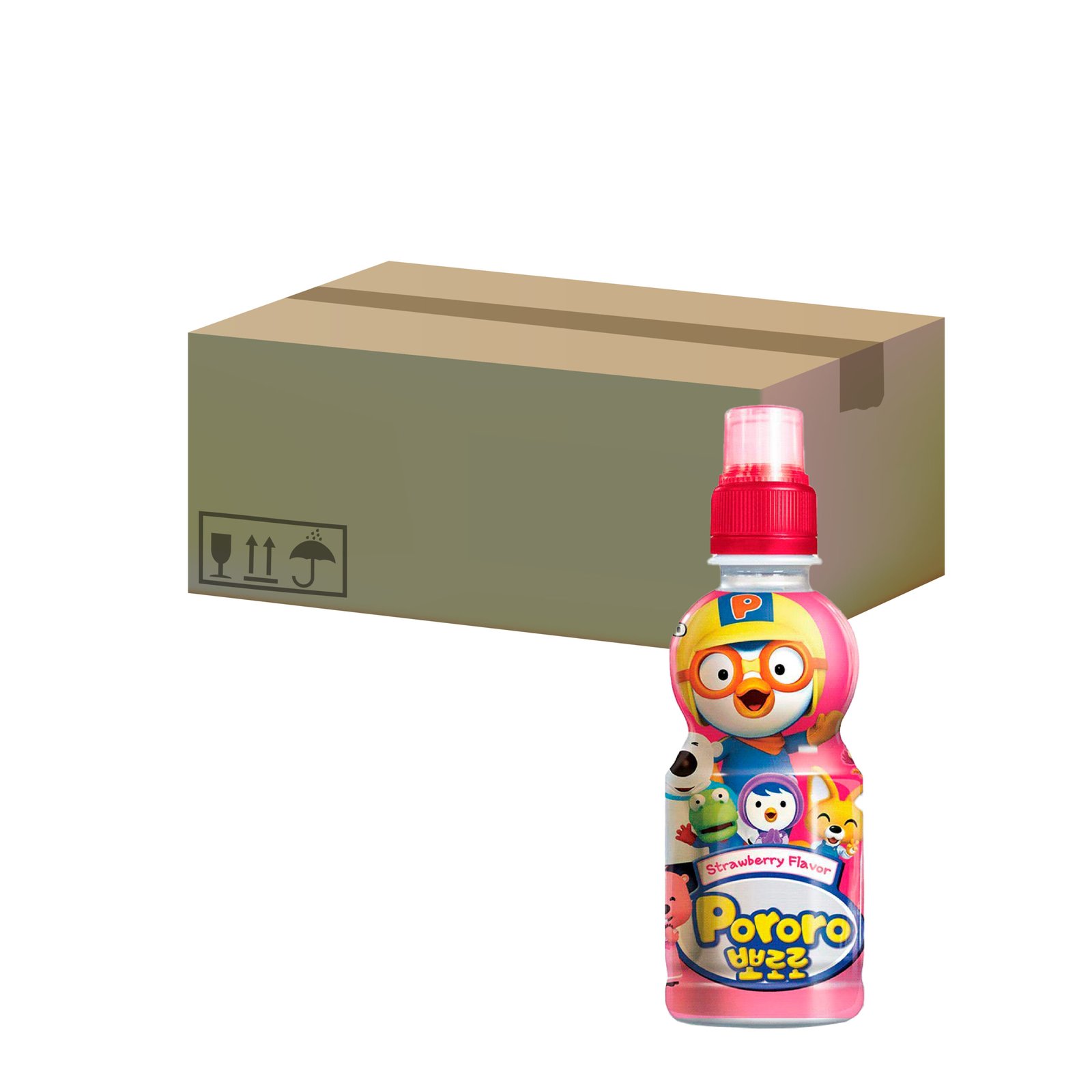Paldo Pororo Fresa 235ml 24pz