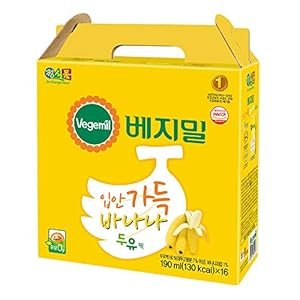 Vegemil Leche Sabor Banana de Soya 190ml 96 pz - Image 7