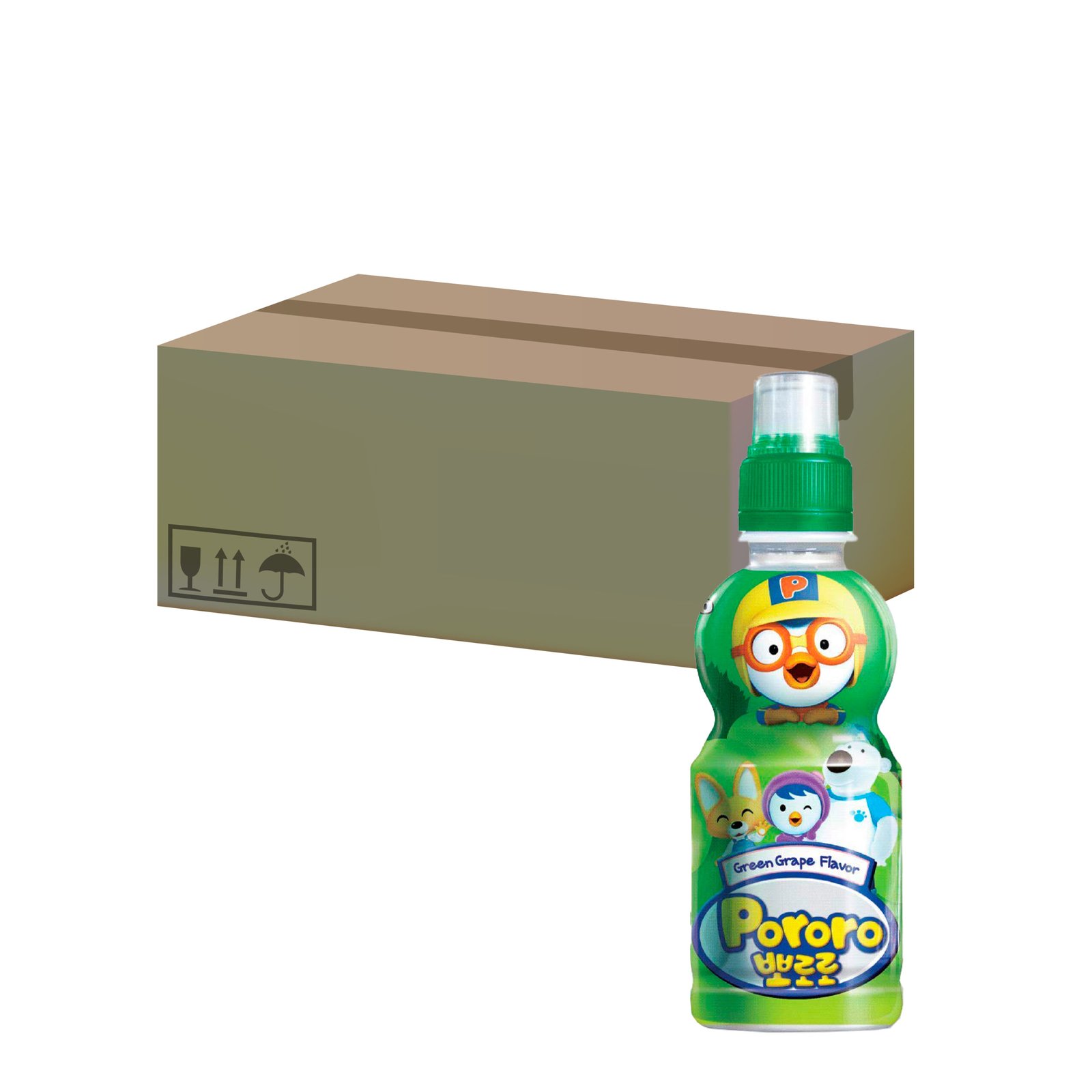 Paldo Pororo Uva Verde 235ml 24 pz